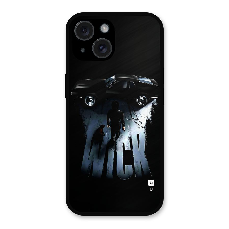 Baba Yaga Metal Back Case for iPhone 15