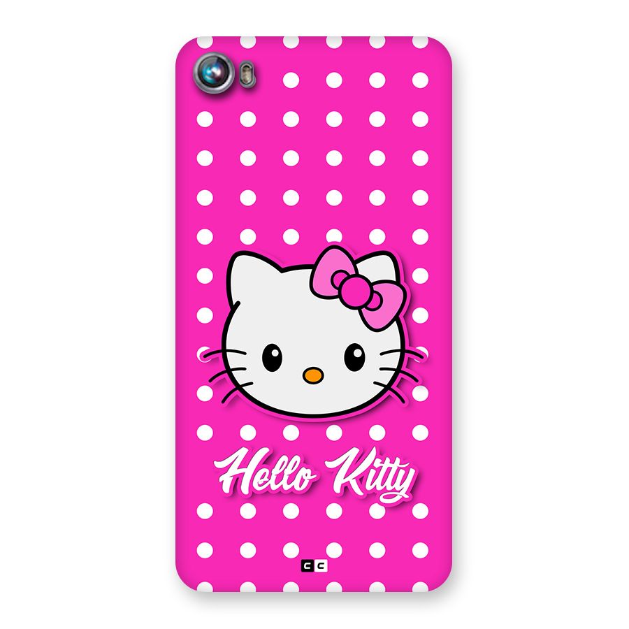 Baby Kitty Back Case for Canvas Fire 4 (A107)