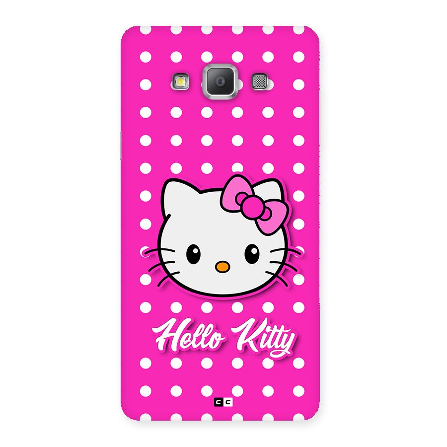 Baby Kitty Back Case for Galaxy A7