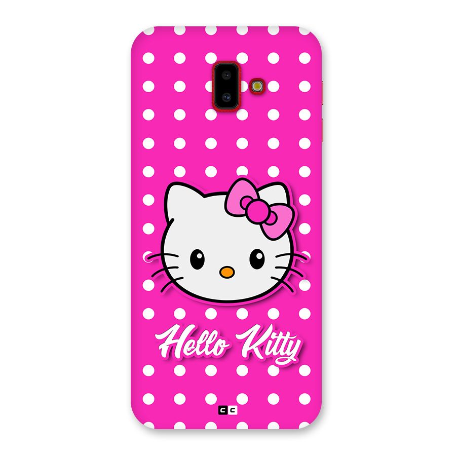 Baby Kitty Back Case for Galaxy J6 Plus