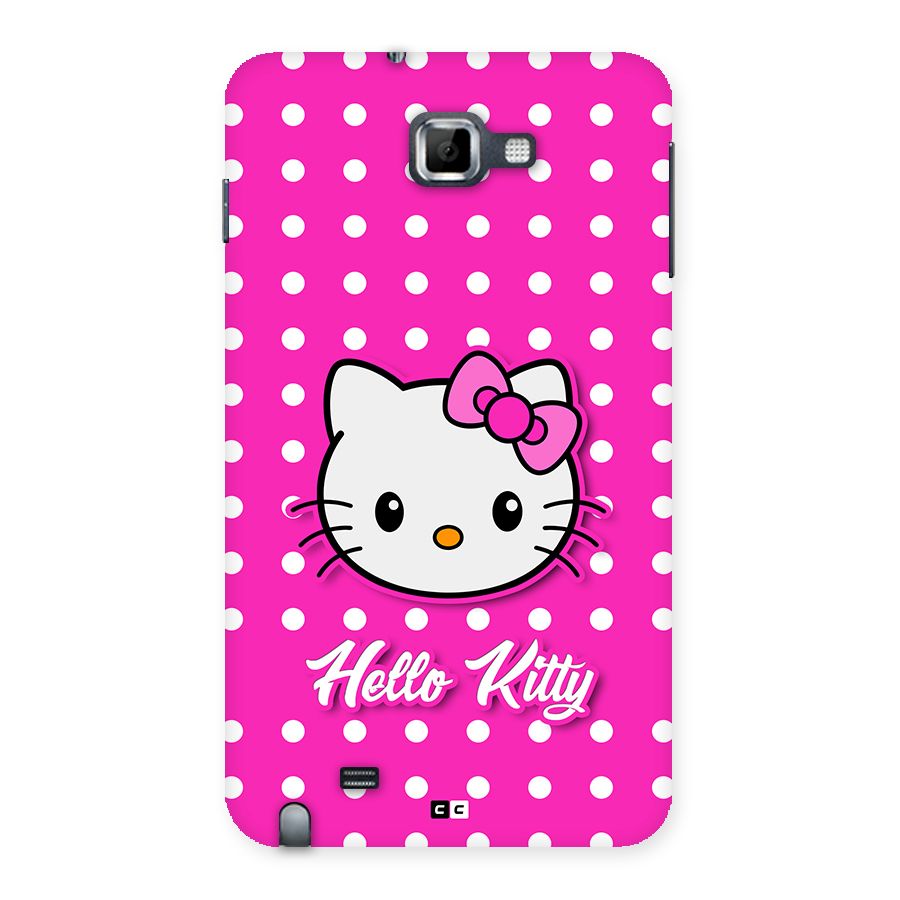 Baby Kitty Back Case for Galaxy Note