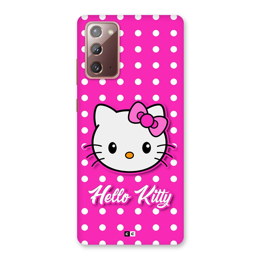Baby Kitty Back Case for Galaxy Note 20