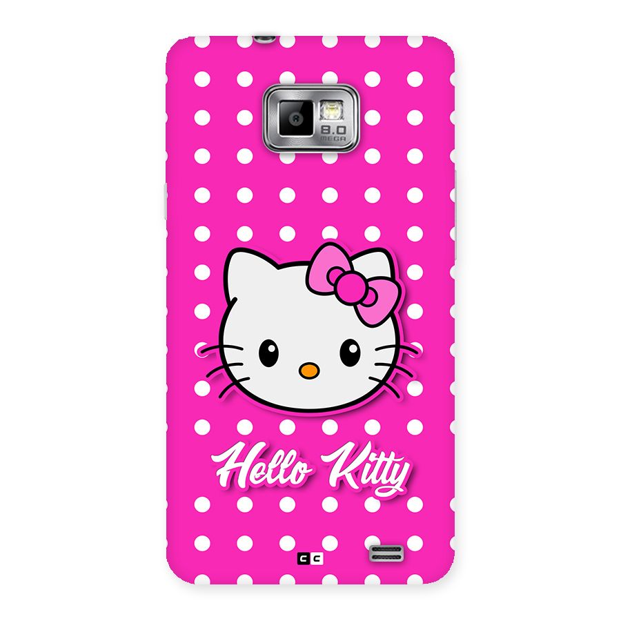 Baby Kitty Back Case for Galaxy S2