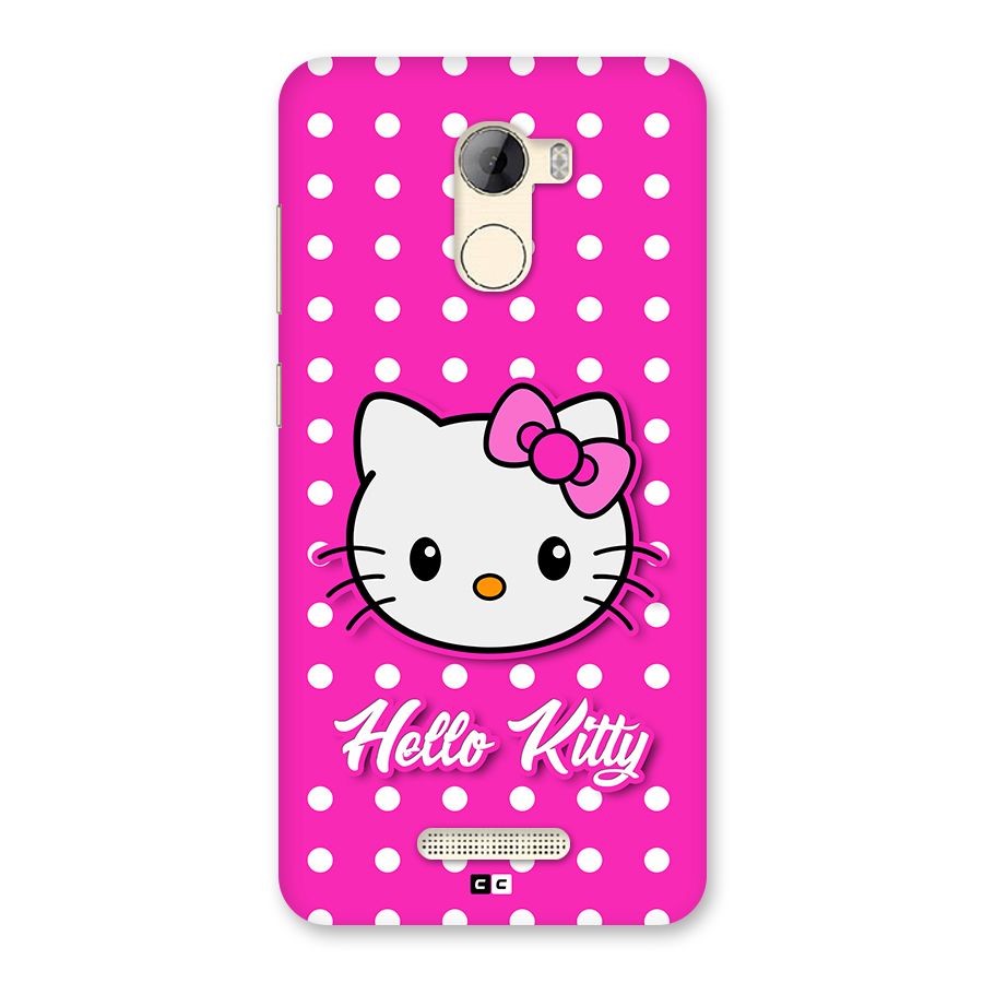 Baby Kitty Back Case for Gionee A1 LIte