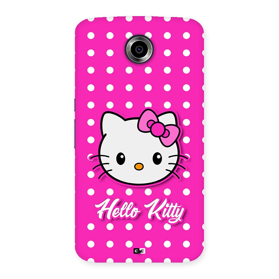 Baby Kitty Back Case for Google Nexus 6