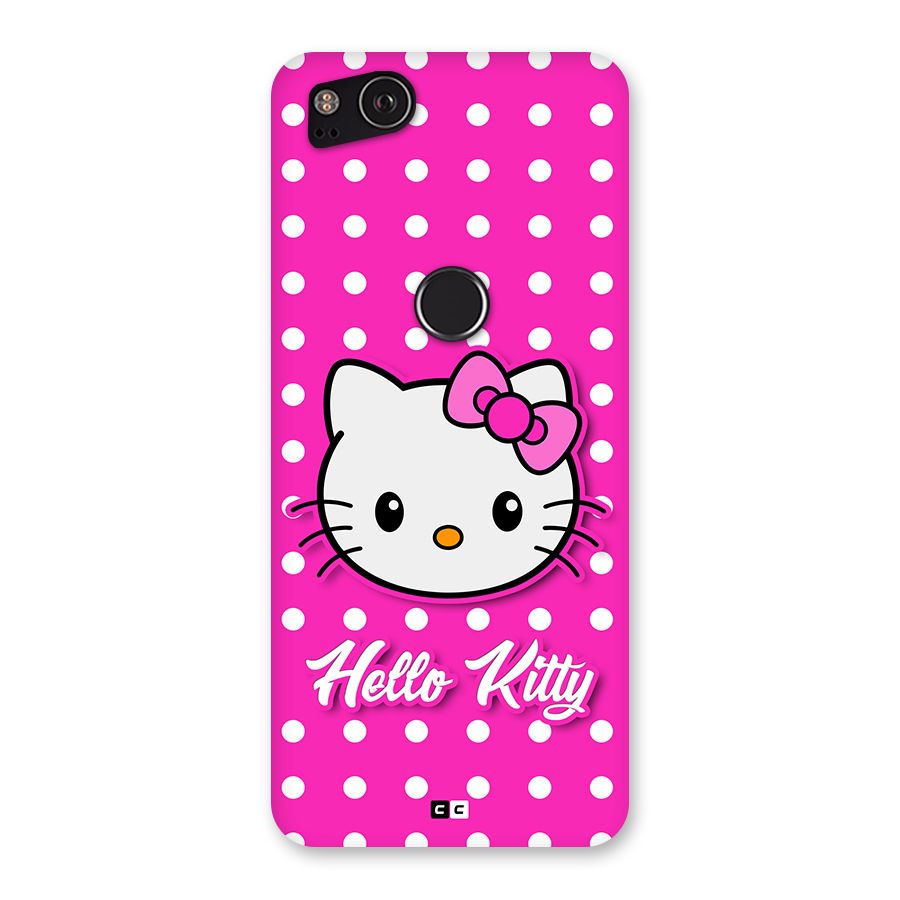 Baby Kitty Back Case for Google Pixel 2