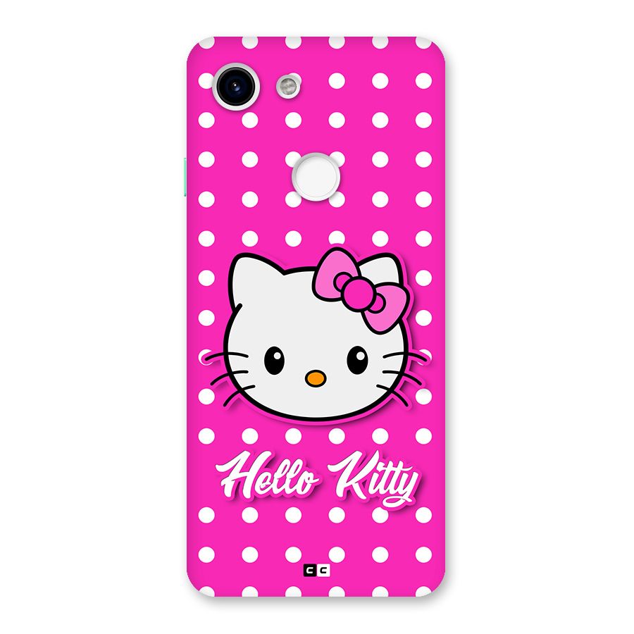 Baby Kitty Back Case for Google Pixel 3