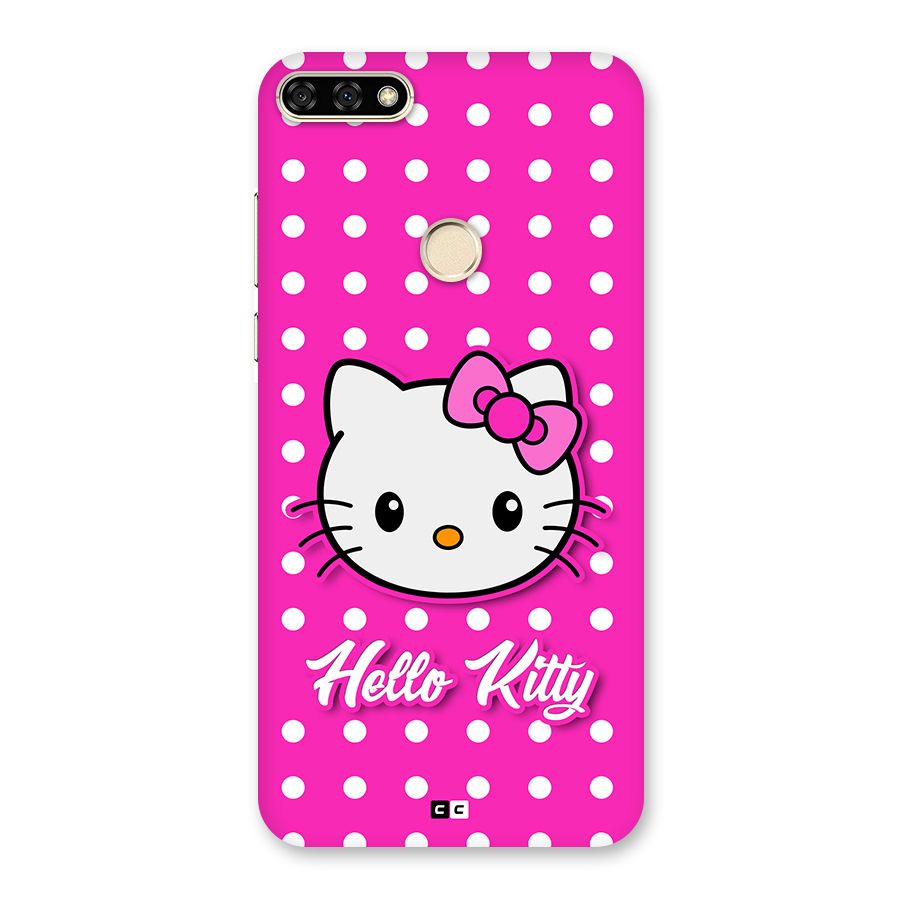 Baby Kitty Back Case for Honor 7A