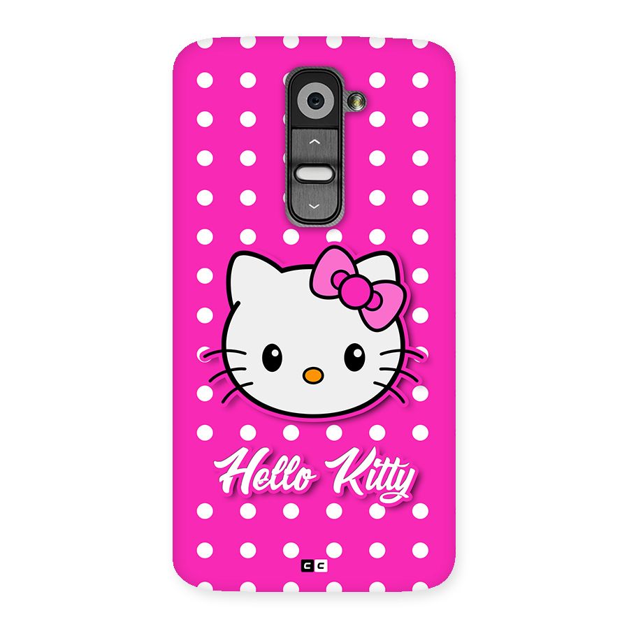 Baby Kitty Back Case for LG G2