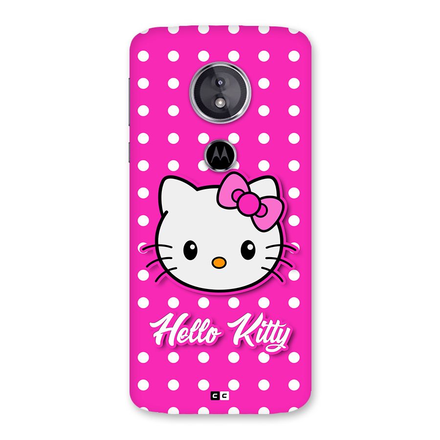 Baby Kitty Back Case for Moto E5