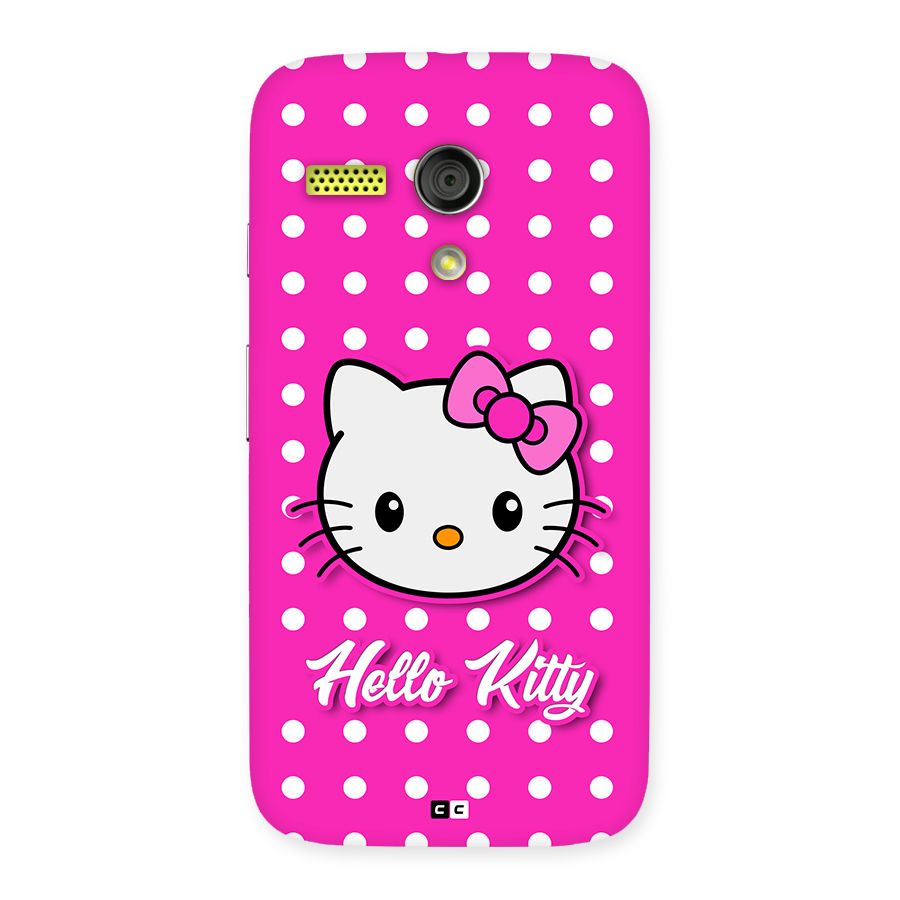 Baby Kitty Back Case for Moto G