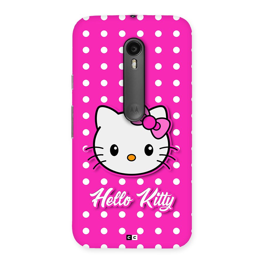 Baby Kitty Back Case for Moto G3