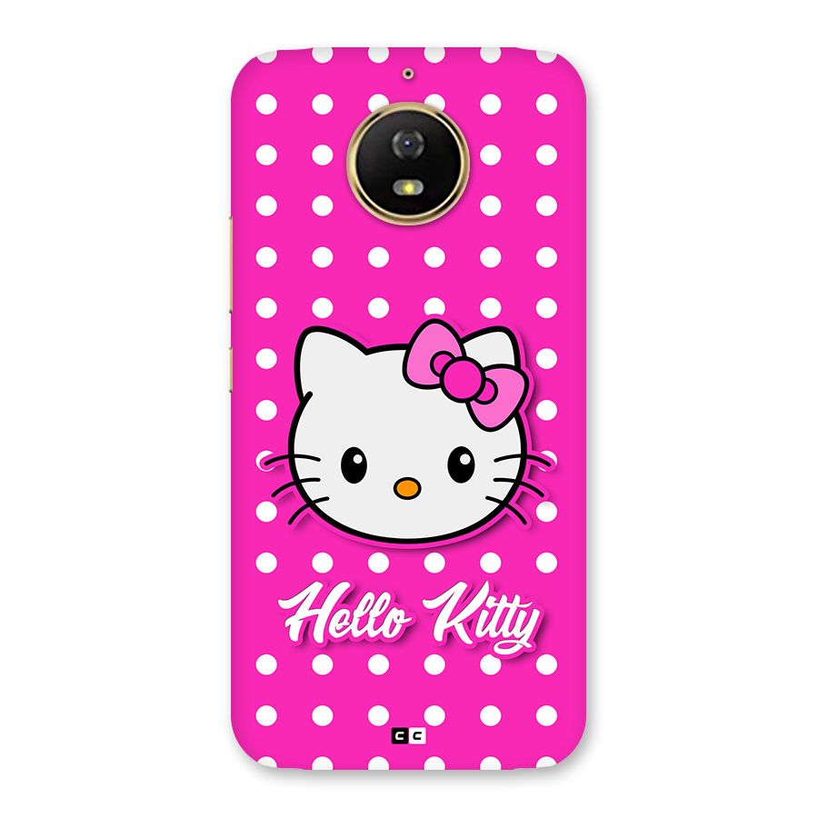 Baby Kitty Back Case for Moto G5s