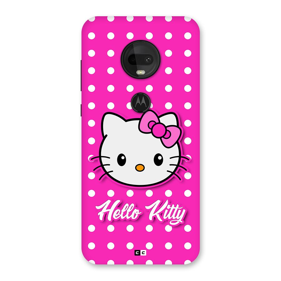 Baby Kitty Back Case for Moto G7