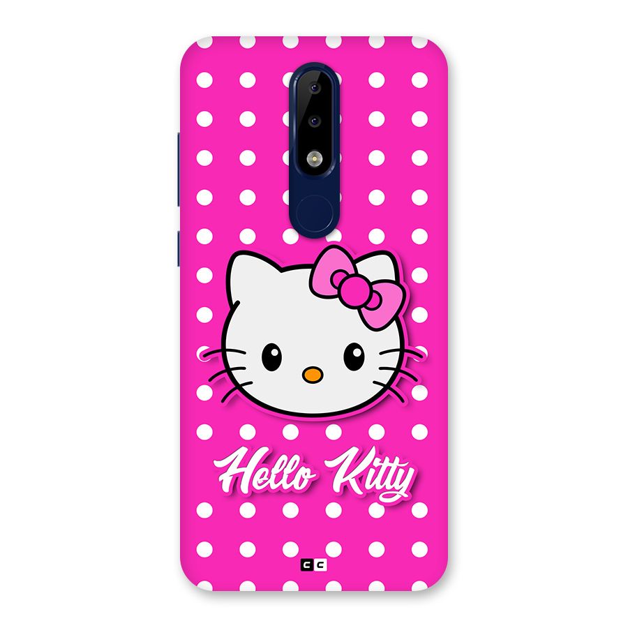 Baby Kitty Back Case for Nokia 5.1 Plus
