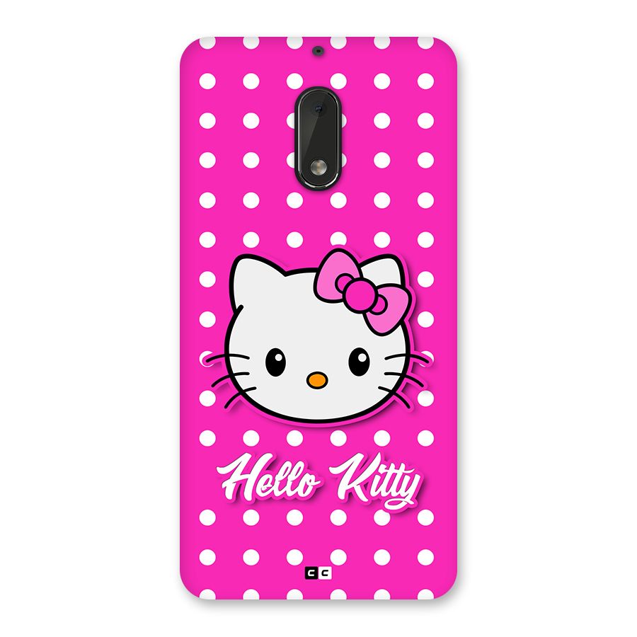Baby Kitty Back Case for Nokia 6