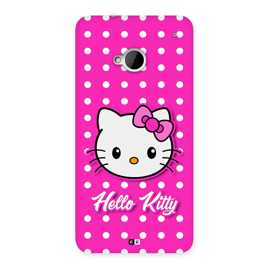 Baby Kitty Back Case for One M7 (Single Sim)