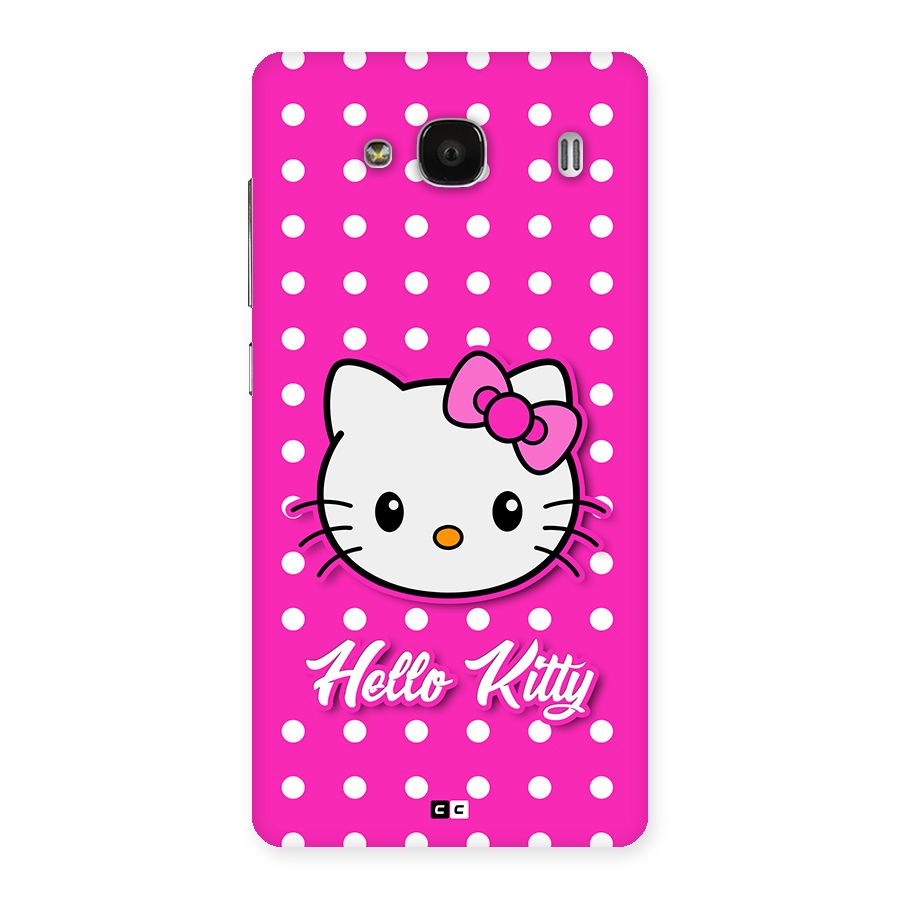 Baby Kitty Back Case for Redmi 2 Prime