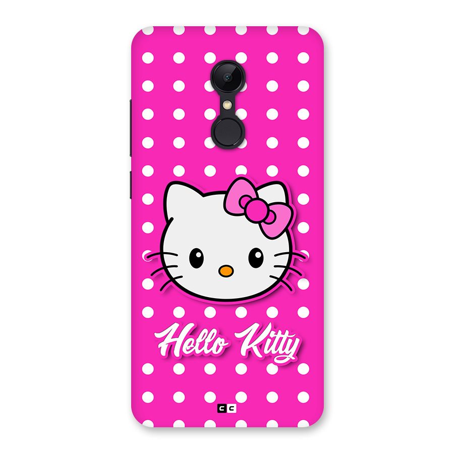 Baby Kitty Back Case for Redmi 5