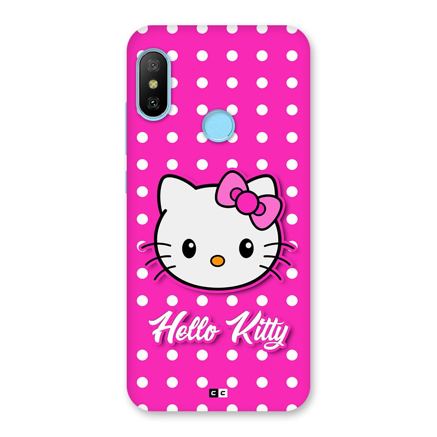 Baby Kitty Back Case for Redmi 6 Pro