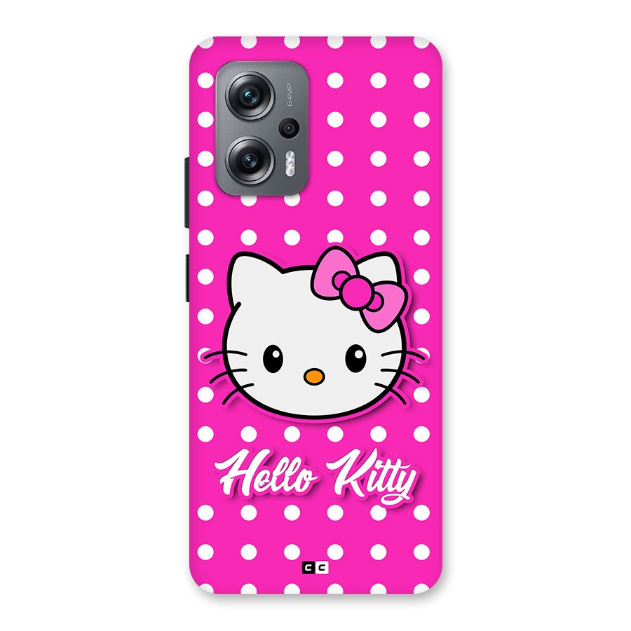 Baby Kitty Back Case for Redmi K50i