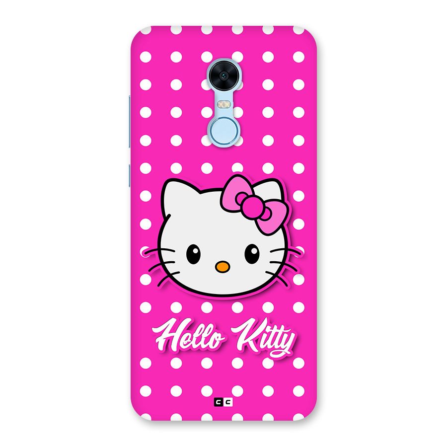 Baby Kitty Back Case for Redmi Note 5
