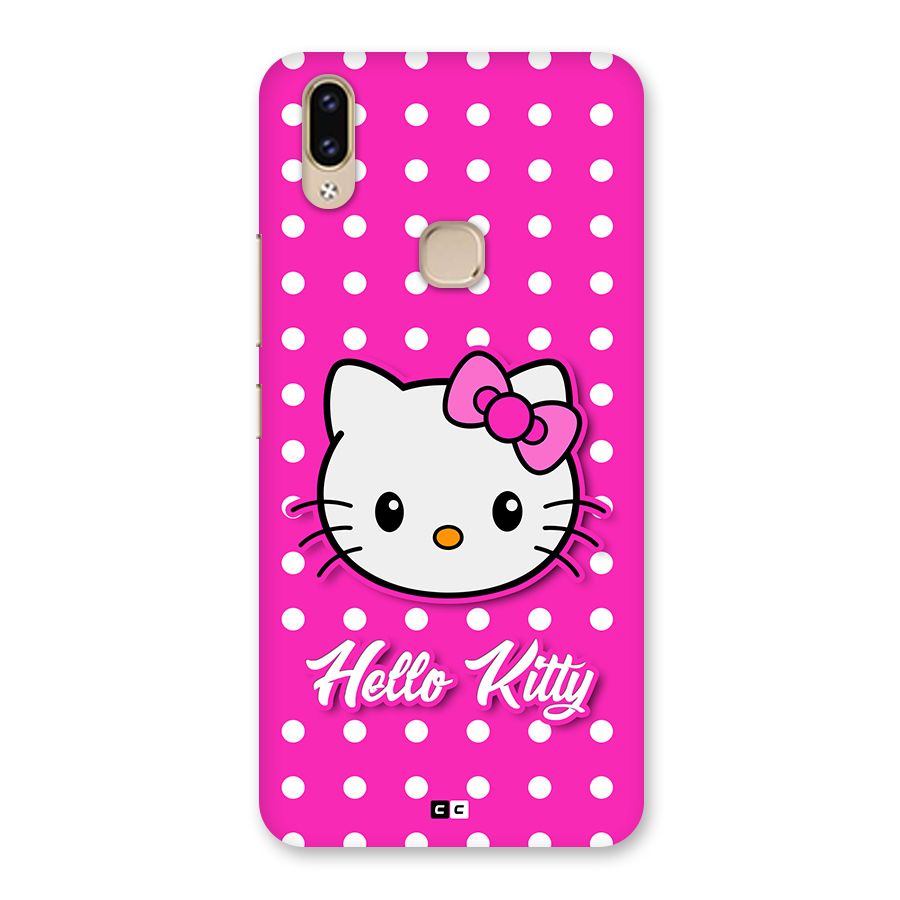 Baby Kitty Back Case for Vivo V9 Youth