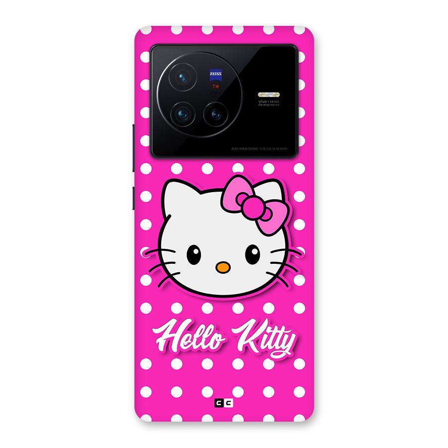 Baby Kitty Back Case for Vivo X80