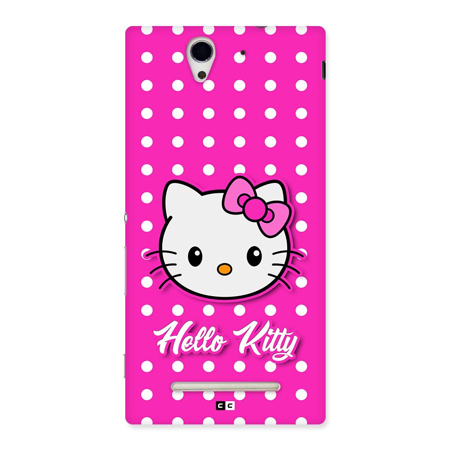 Baby Kitty Back Case for Xperia C3
