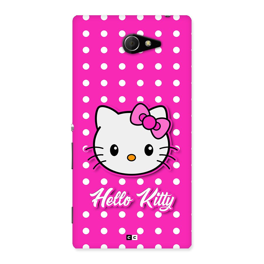 Baby Kitty Back Case for Xperia M2