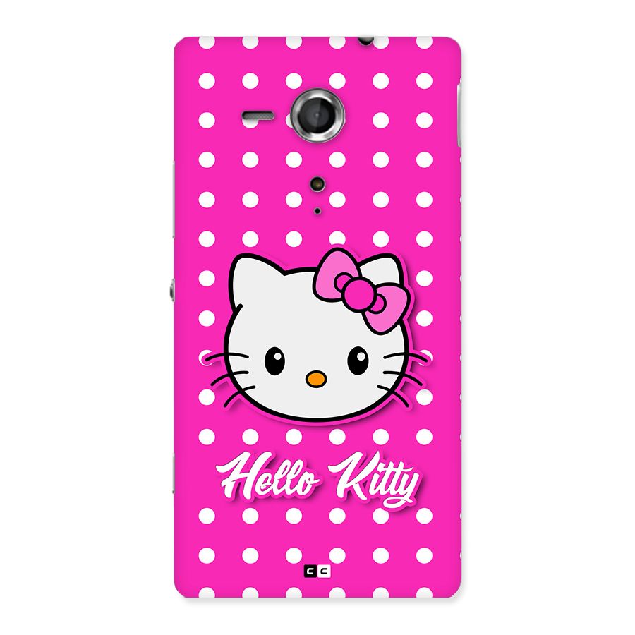 Baby Kitty Back Case for Xperia Sp