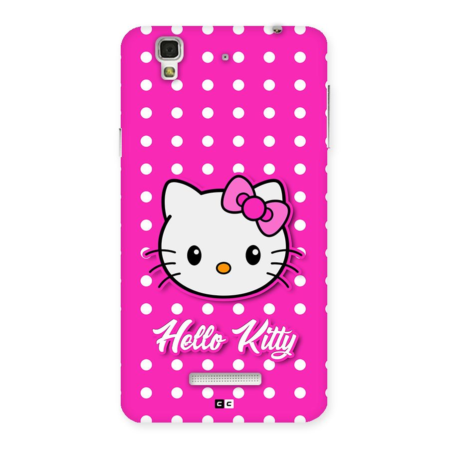 Baby Kitty Back Case for YU Yureka Plus