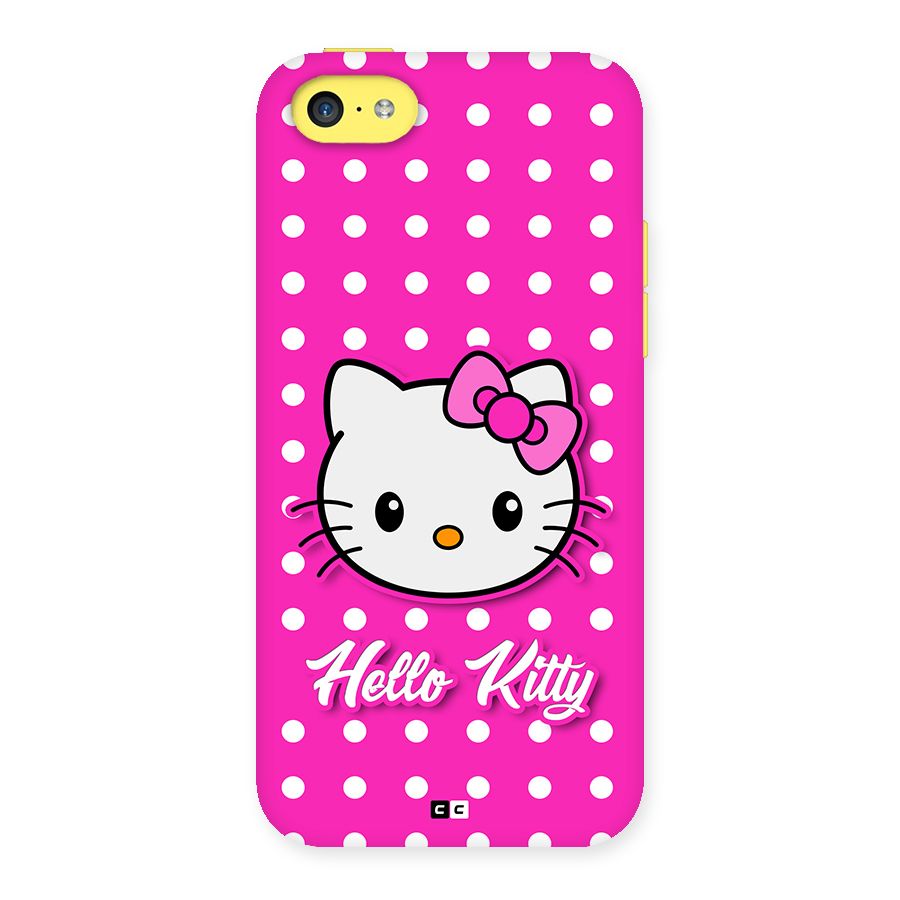 Baby Kitty Back Case for iPhone 5C