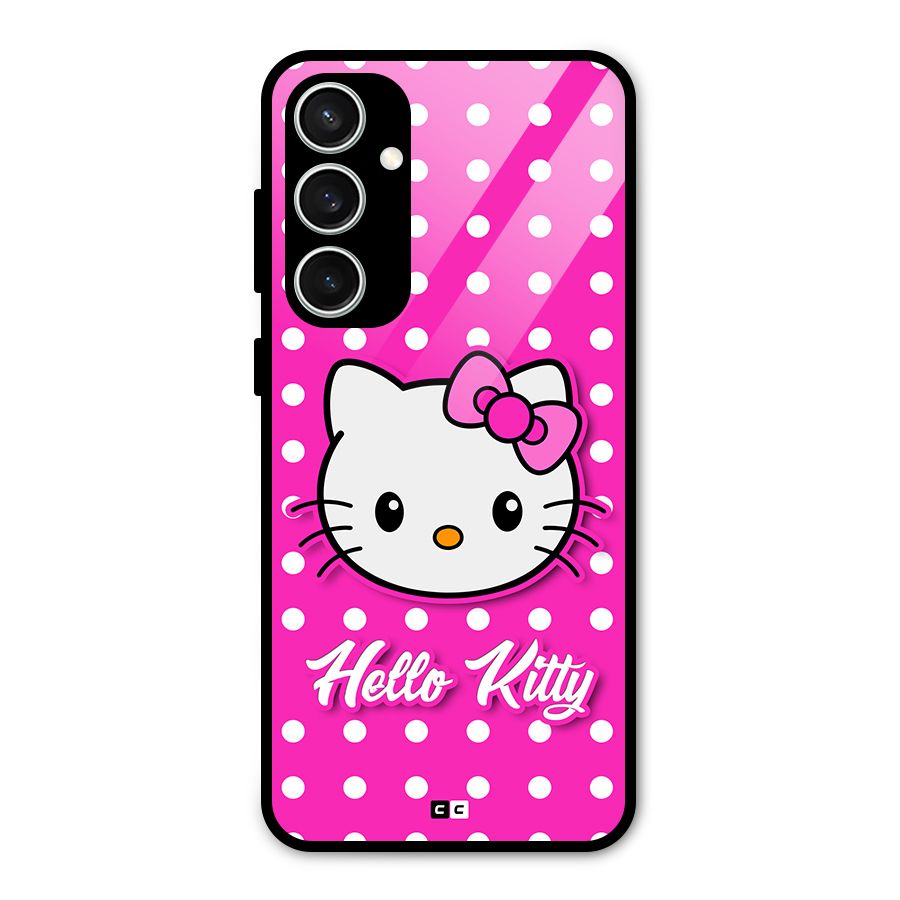 Baby Kitty Glass Back Case for Galaxy S23 FE