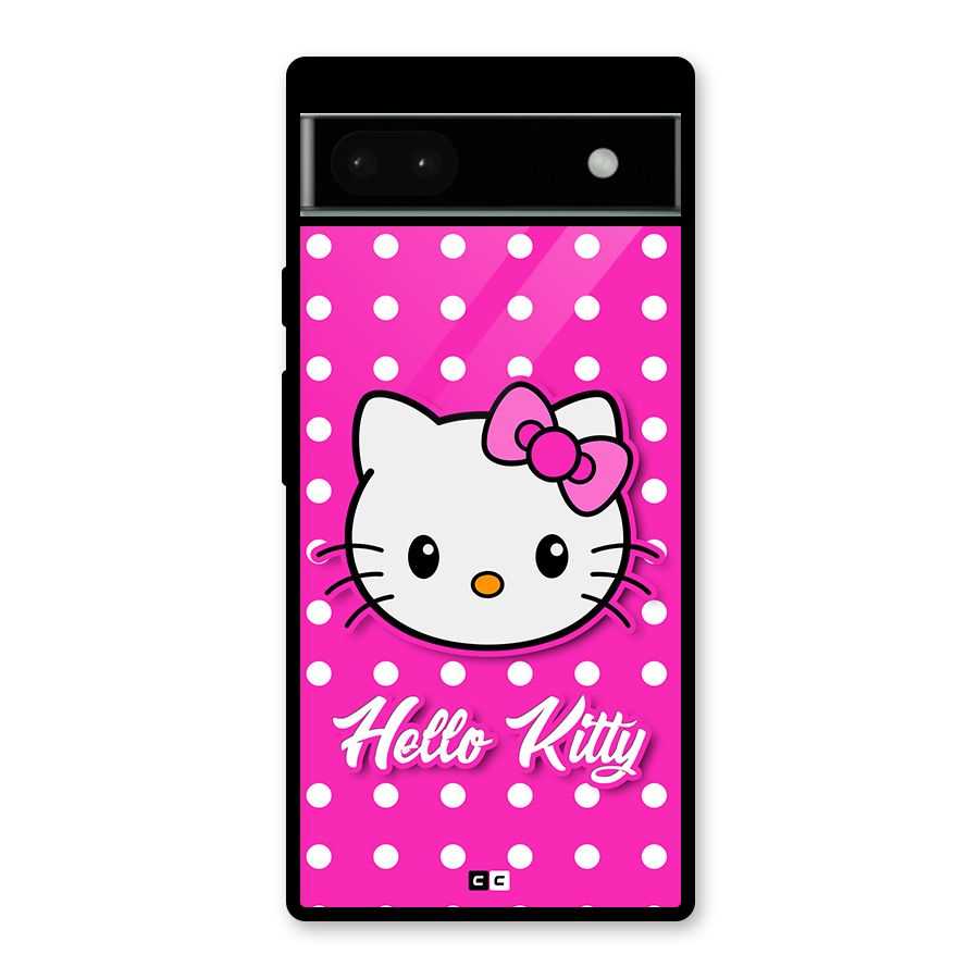 Baby Kitty Glass Back Case for Google Pixel 6a