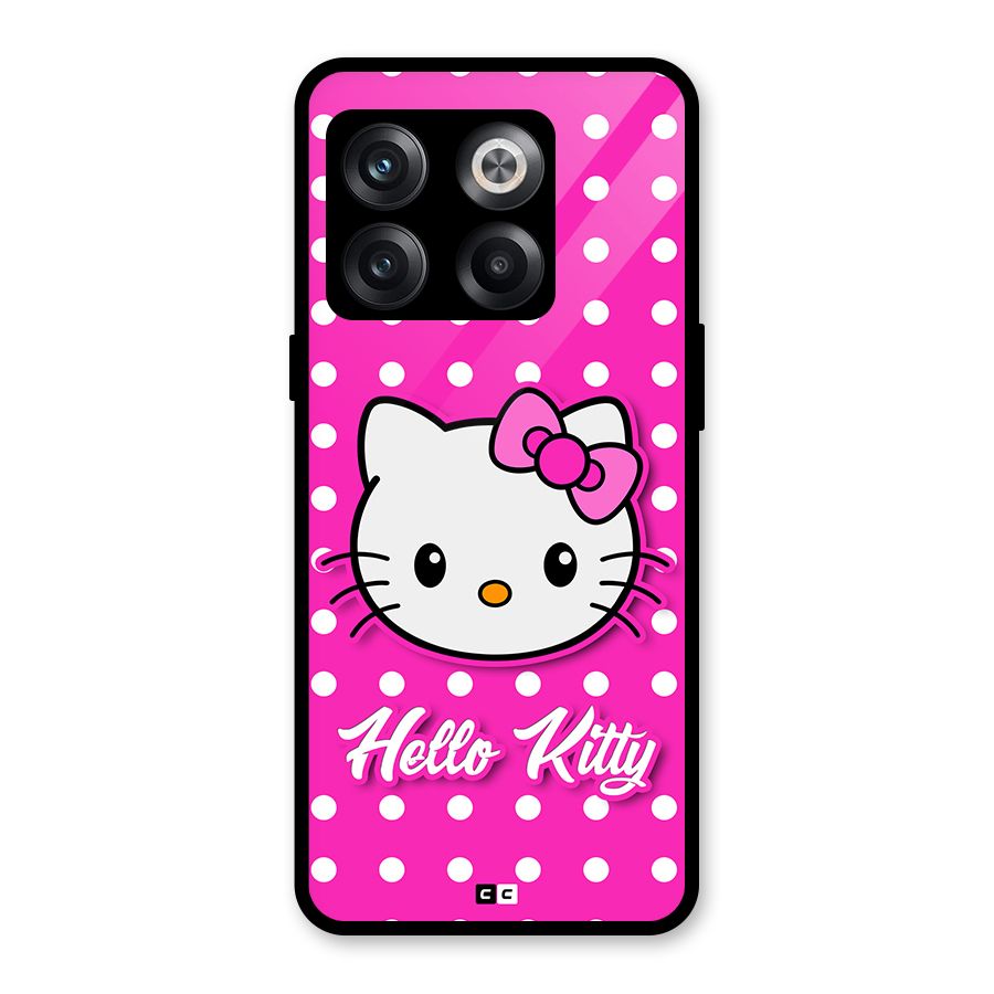Baby Kitty Glass Back Case for OnePlus 10T