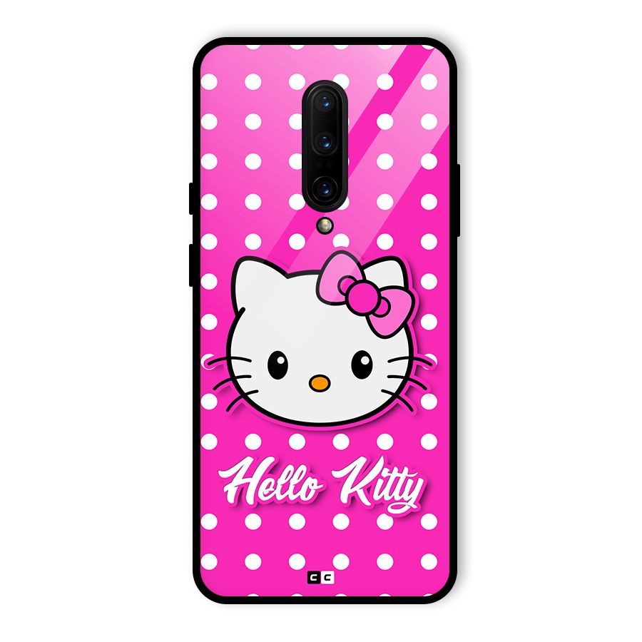 Baby Kitty Glass Back Case for OnePlus 7 Pro