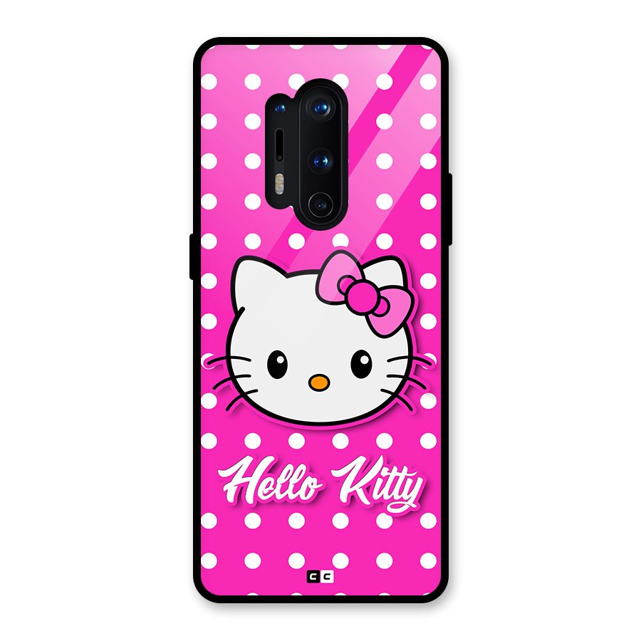 Baby Kitty Glass Back Case for OnePlus 8 Pro