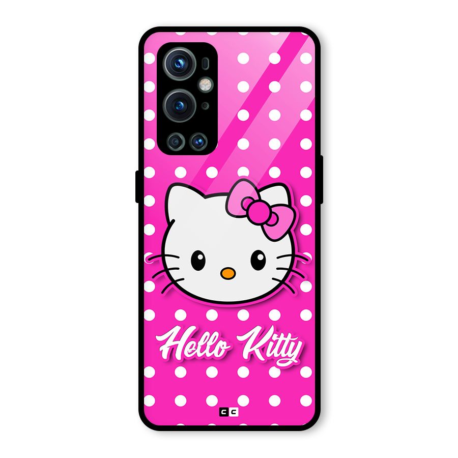 Baby Kitty Glass Back Case for OnePlus 9 Pro