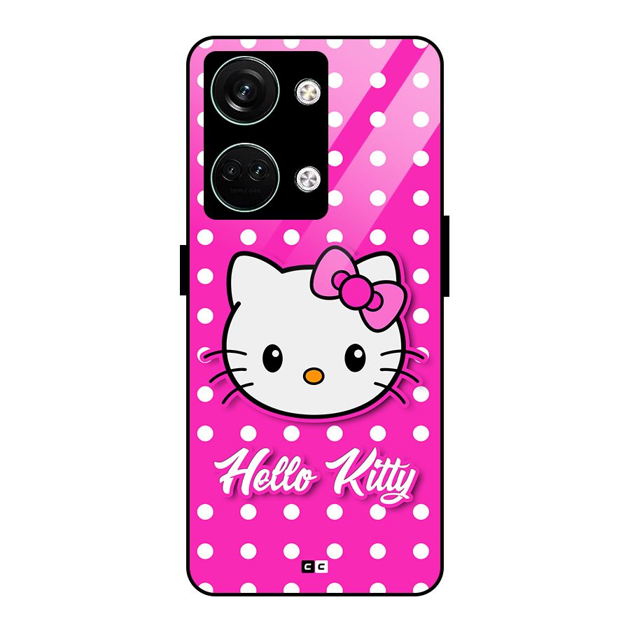 Baby Kitty Glass Back Case for Oneplus Nord 3