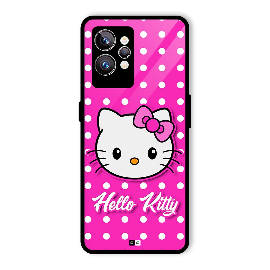 Baby Kitty Glass Back Case for Realme GT2 Pro