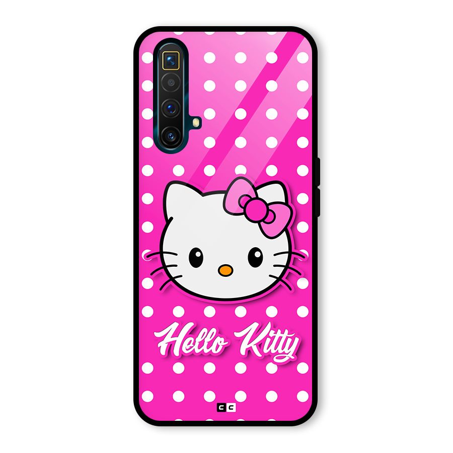 Baby Kitty Glass Back Case for Realme X3