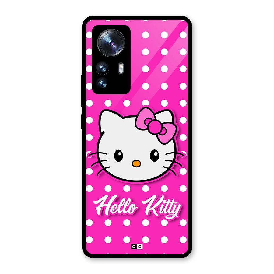 Baby Kitty Glass Back Case for Xiaomi 12 Pro