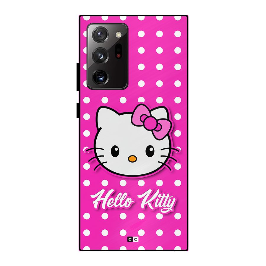Baby Kitty Metal Back Case for Galaxy Note 20 Ultra 5G