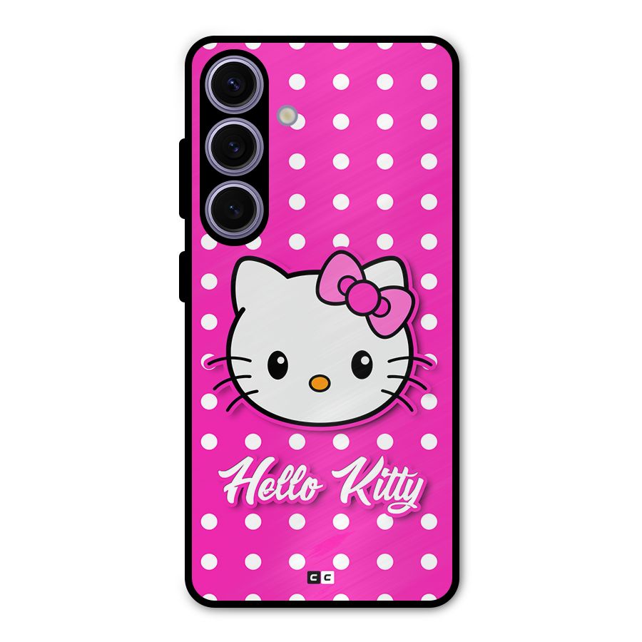 Baby Kitty Metal Back Case for Galaxy S24