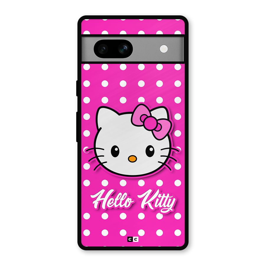 Baby Kitty Metal Back Case for Google Pixel 7a
