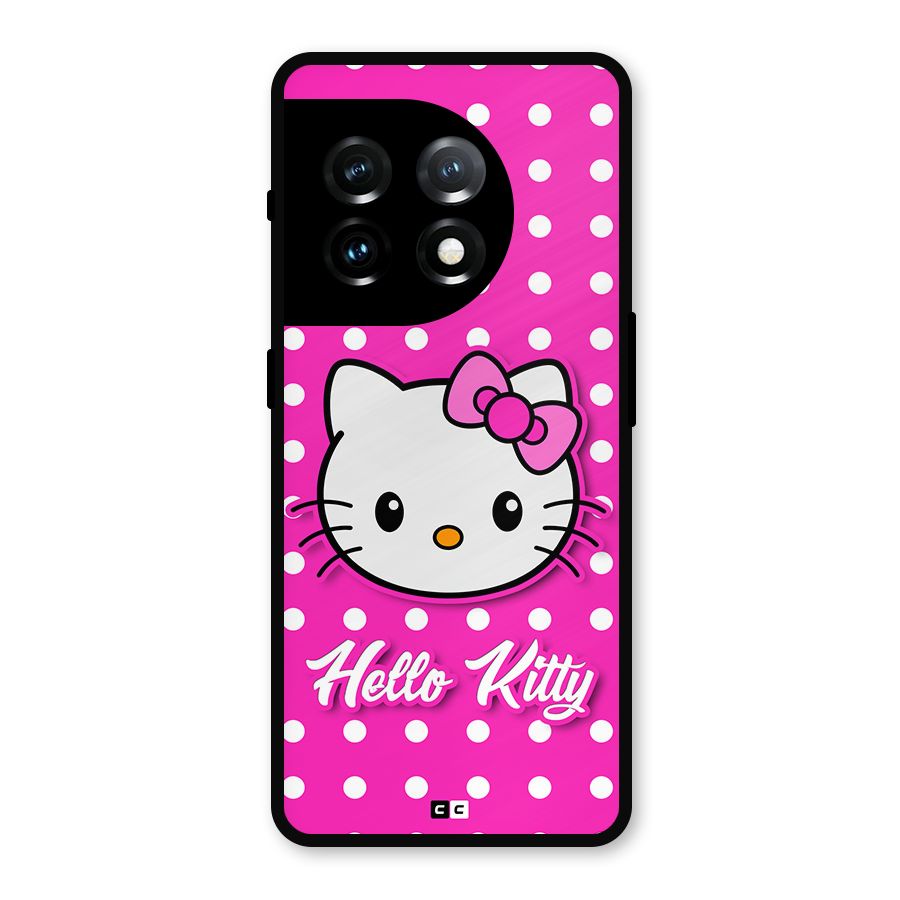 Baby Kitty Metal Back Case for OnePlus 11