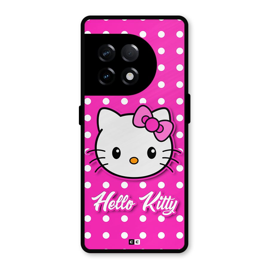 Baby Kitty Metal Back Case for OnePlus 11R