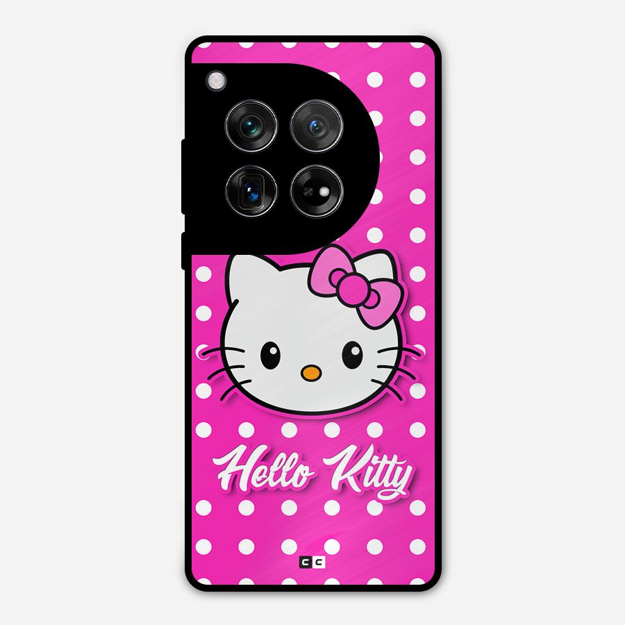 Baby Kitty Metal Back Case for OnePlus 12