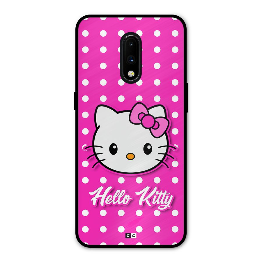 Baby Kitty Metal Back Case for OnePlus 7